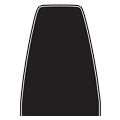 Mustang Mach1 Style Hood Scoop Decal
