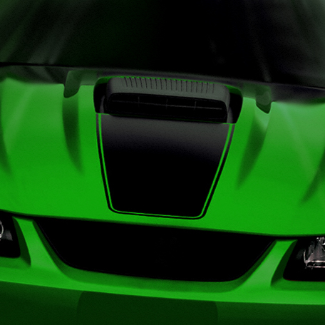 Mustang Mach1 Style Hood Scoop Decal